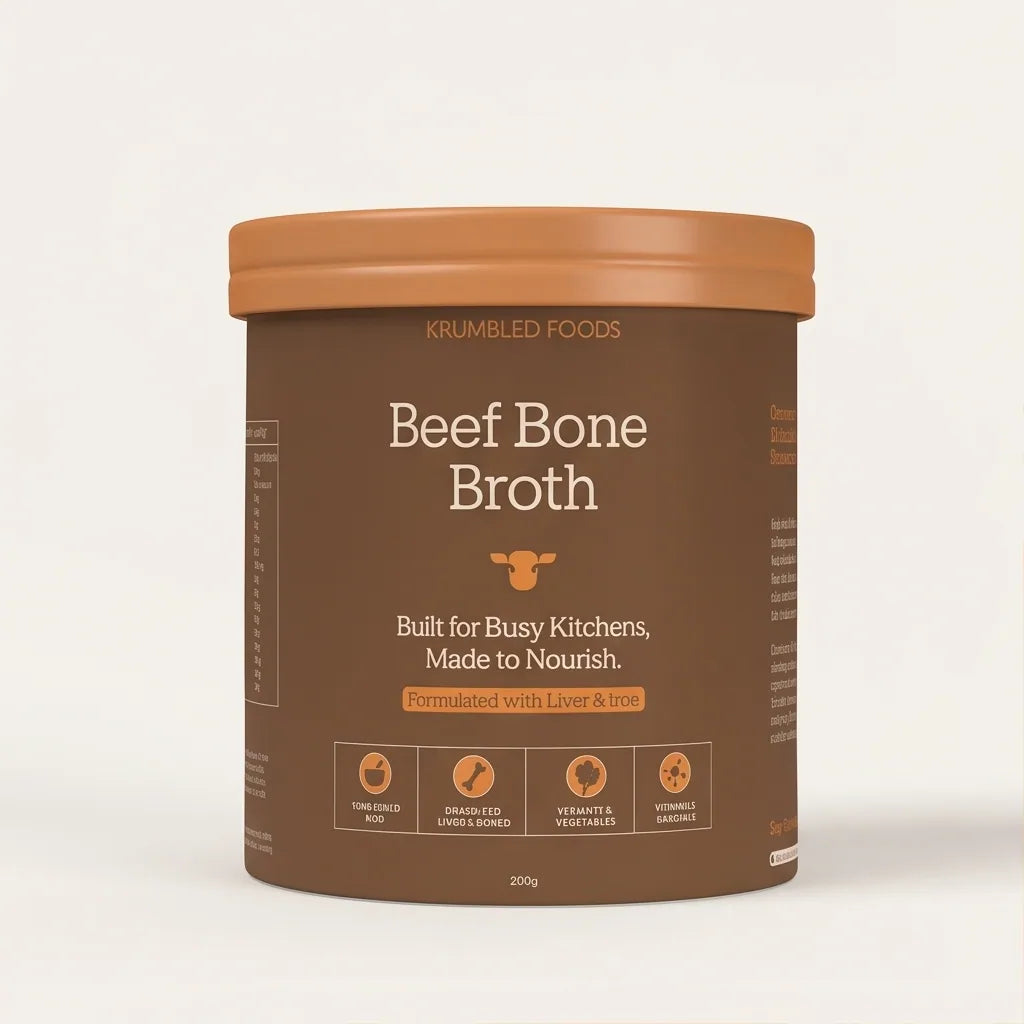 Nutrient-Dense Beef Bone Broth Powder
